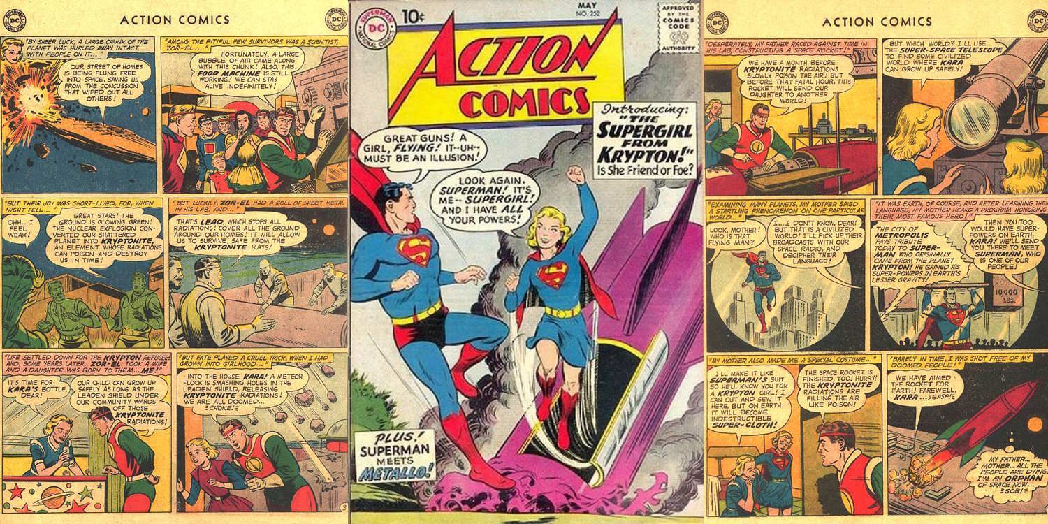 Supergirl's Origin in Argon City in DC's Action Comics