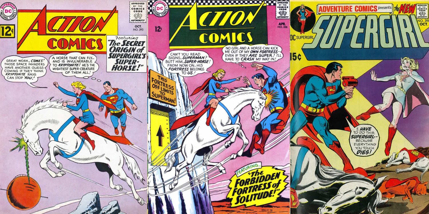 Supergirl's Pet Comet the Super-Horse from DC Comics