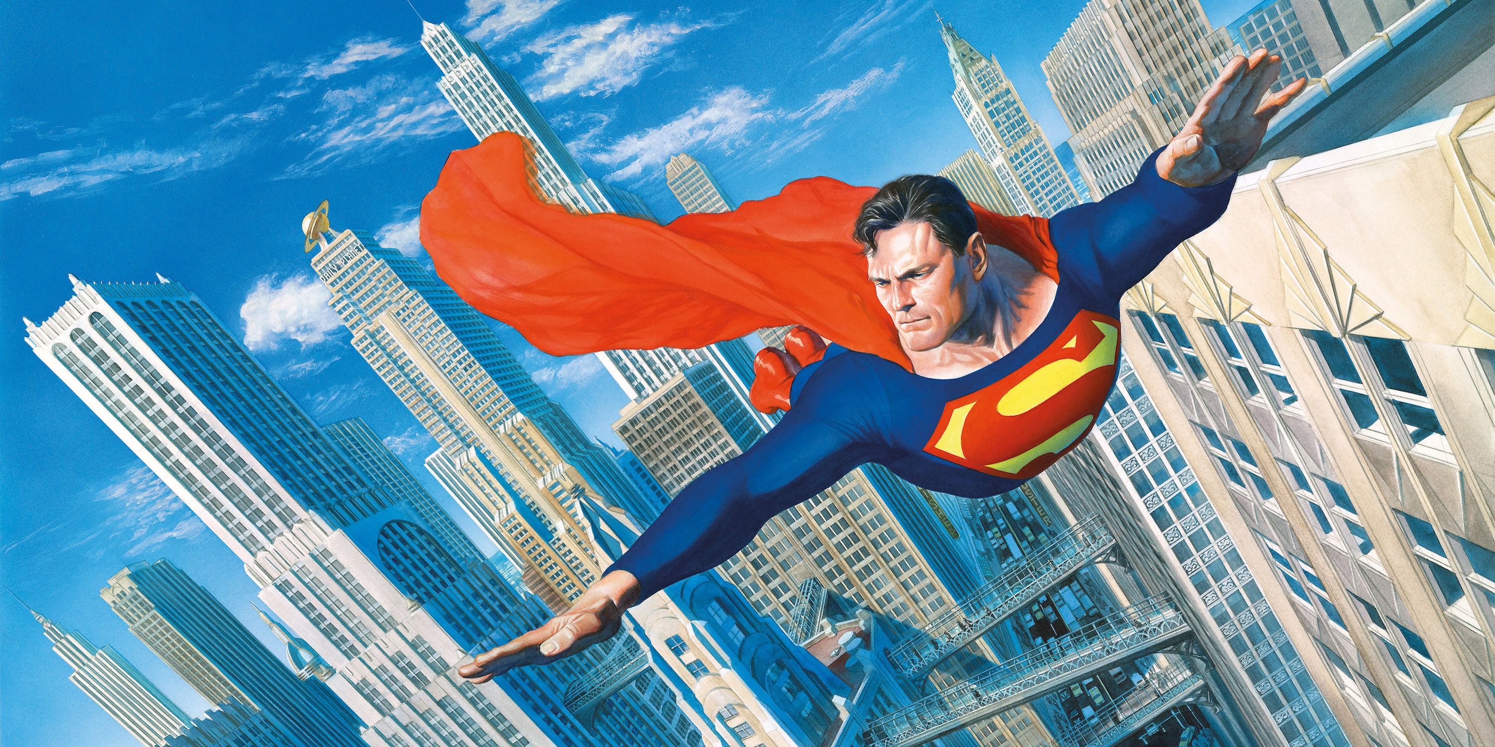 Superman art by Alex Ross