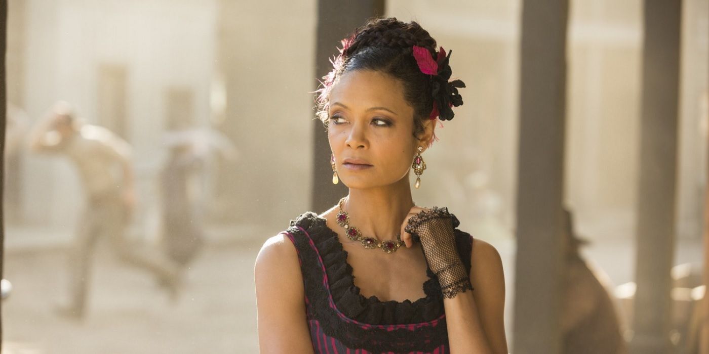 Thandie Newton as Maeve in Westworld