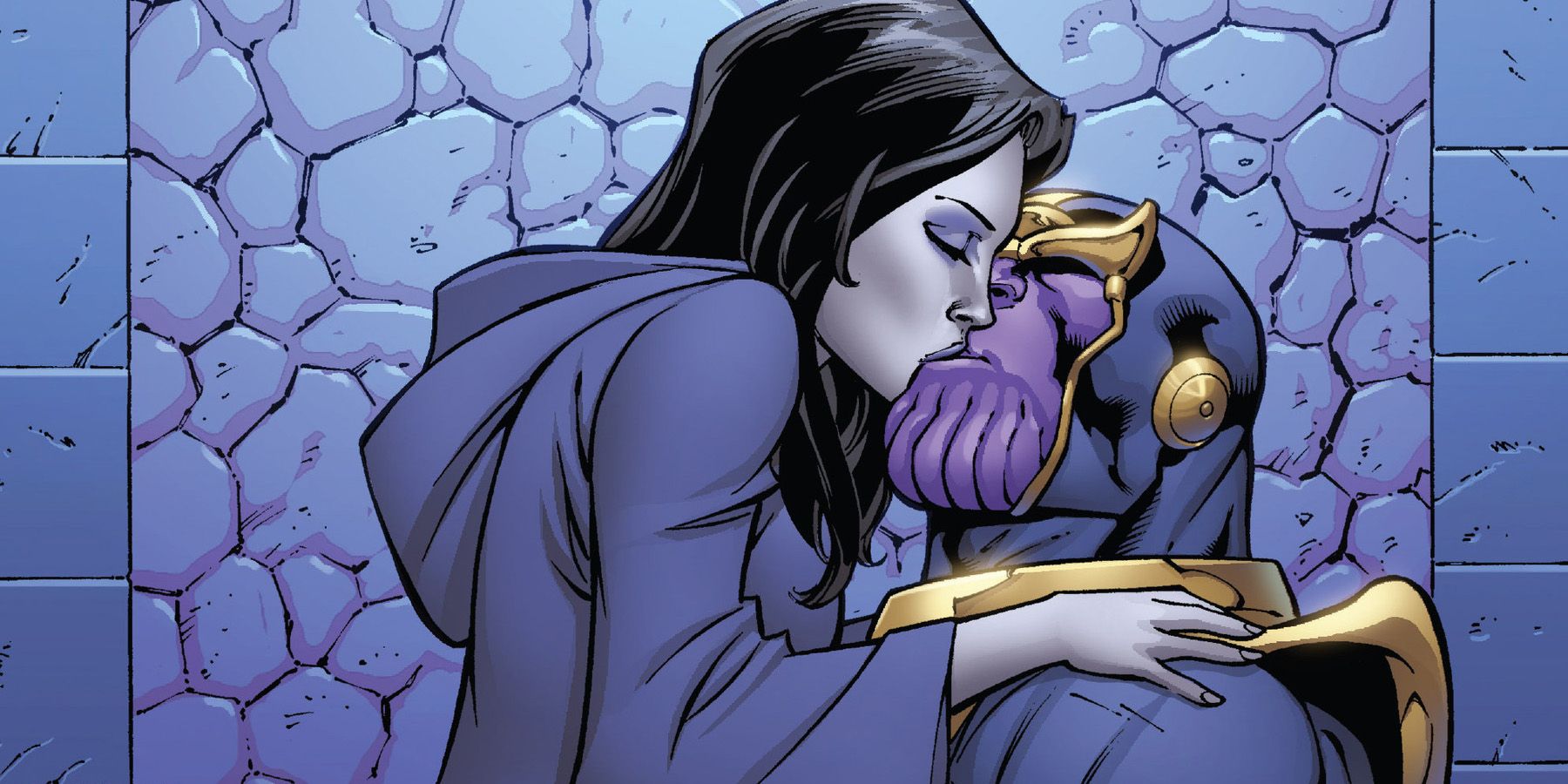 Thanos Kissing Death copy