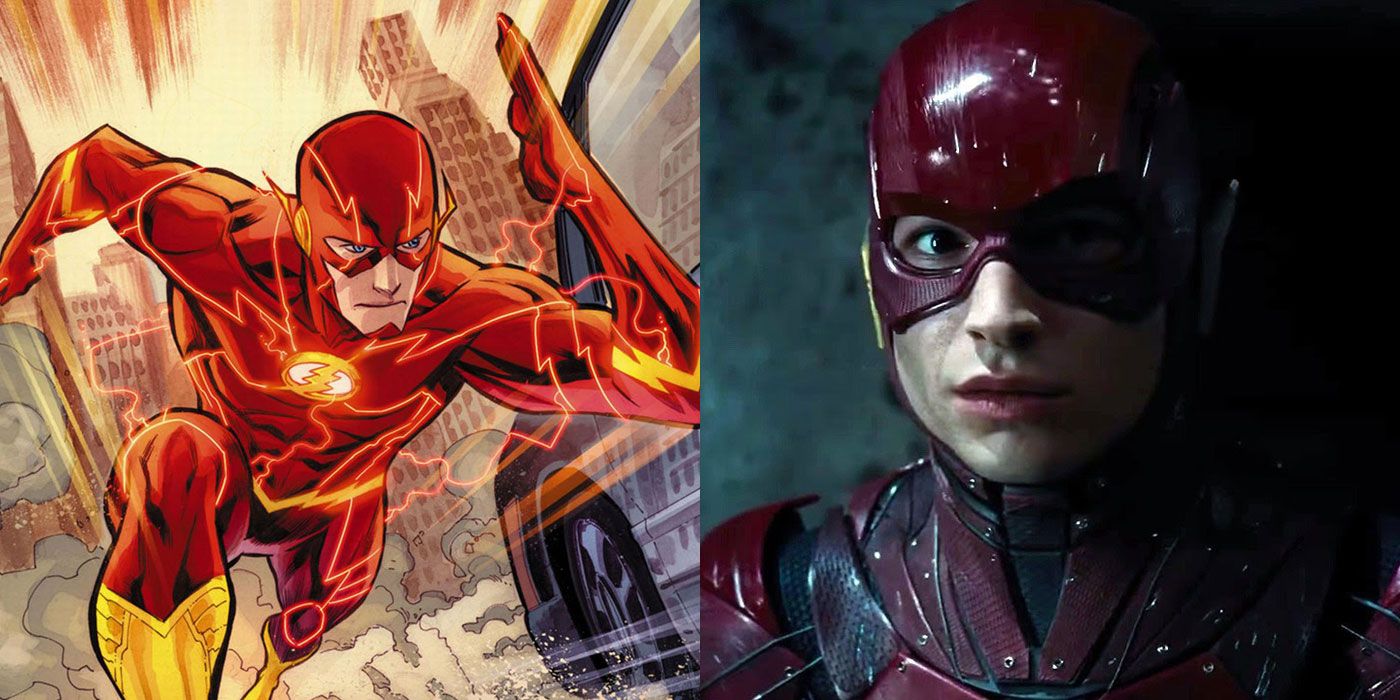 The Flash and Ezra Miler in Dawn of Justice