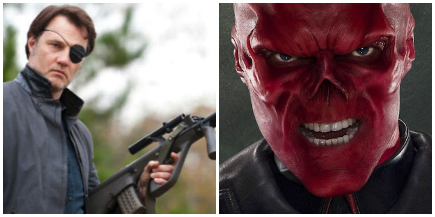 The Governor and Red Skull