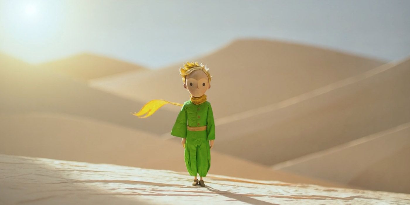 The Little Prince roaming the desert.