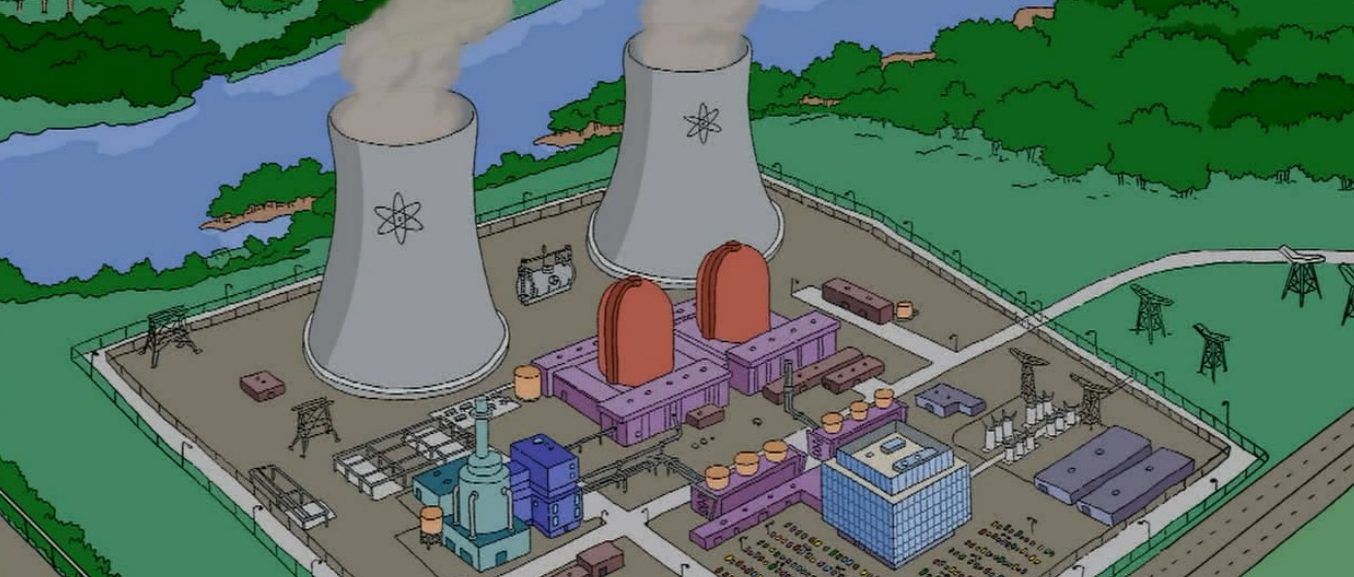 The Simpsons Springfield Nuclear Power Plant