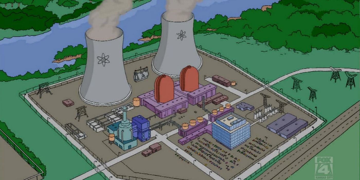 The Simpsons Springfield Nuclear Power Plant