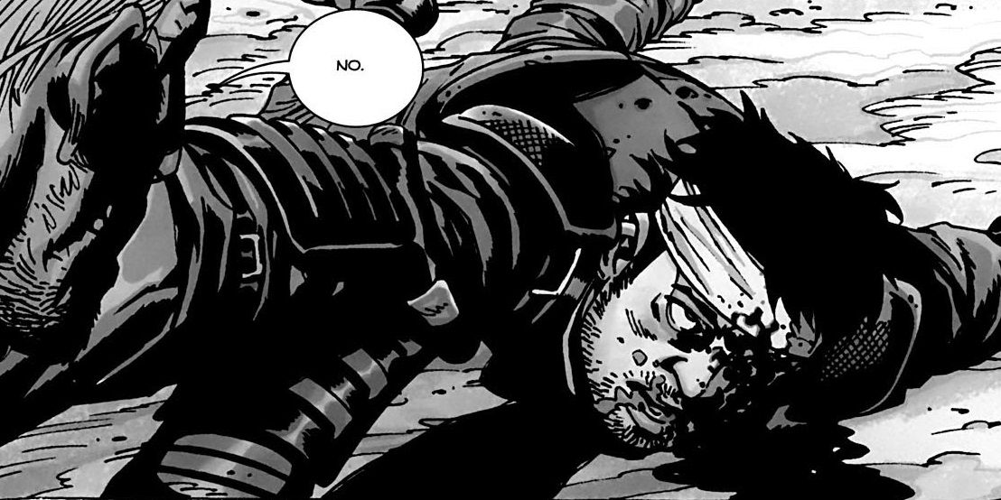 The Walking Dead Comic Billy Greene Shot Through The Head