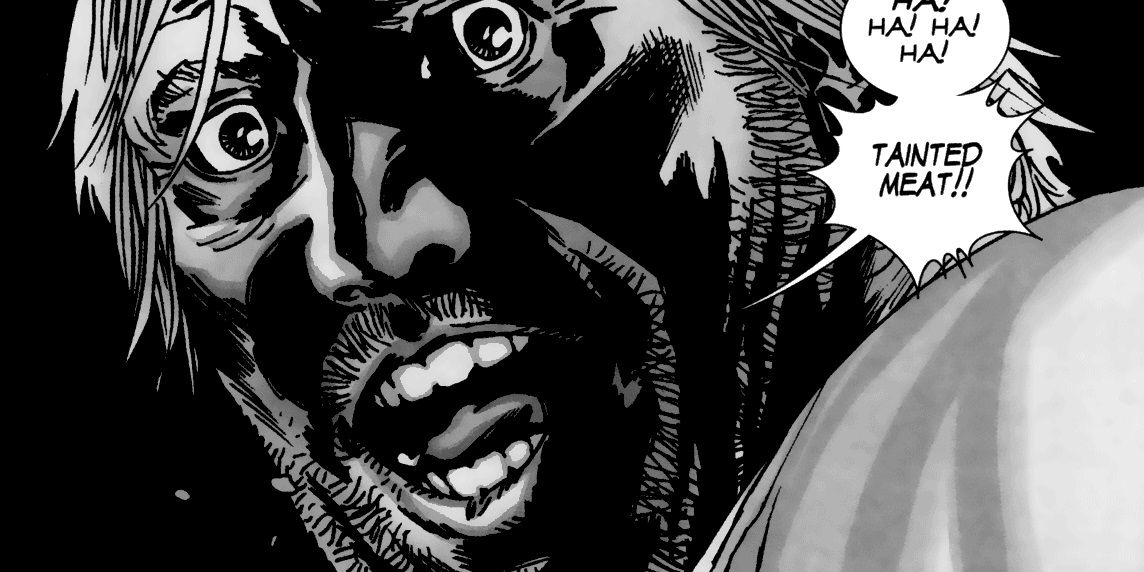 The Walking Dead Comic Dale Is Tainted Meat