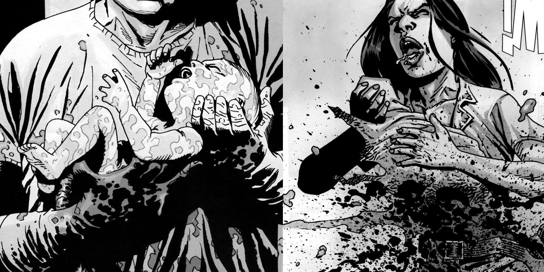The Walking Dead Comic Judith Grimes Alive And Dead