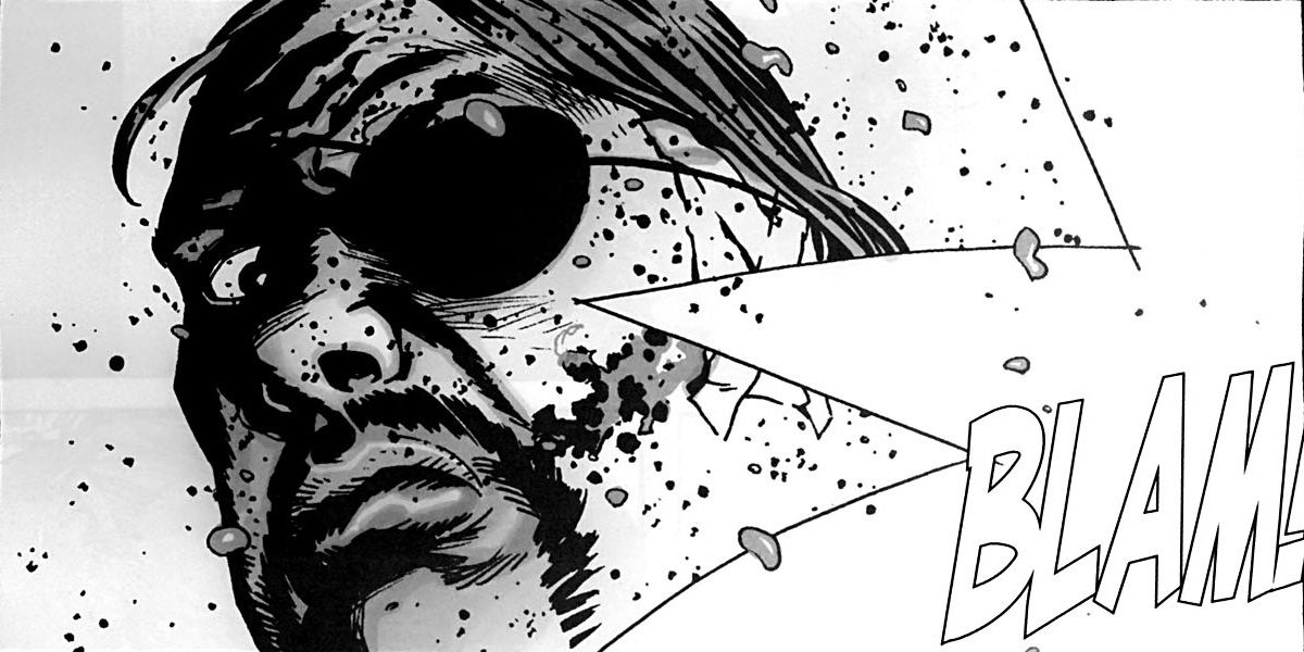 The Walking Dead Comic The Governor Shoots Hershel Greene