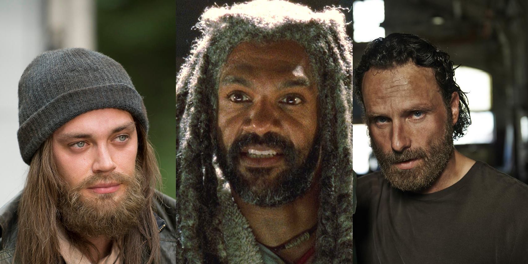 The Walking Dead Jesus Ezekiel And Rick Representing The Three Communities