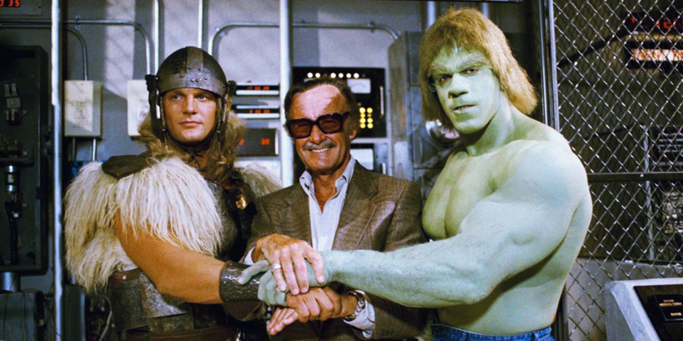 Thor The Incredible Hulk and Stan Lee