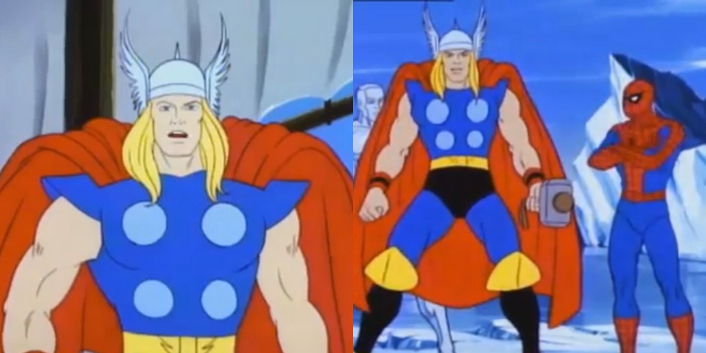 Thor in Spider Man and His Amazing Friends 1981