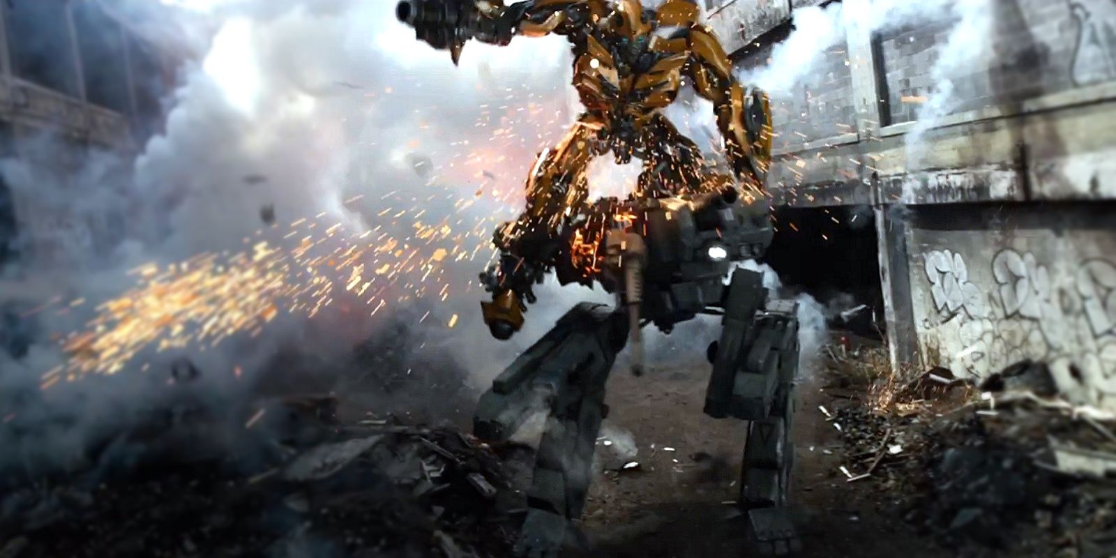 Transformers The Last Knight Trailer - Walking Robot