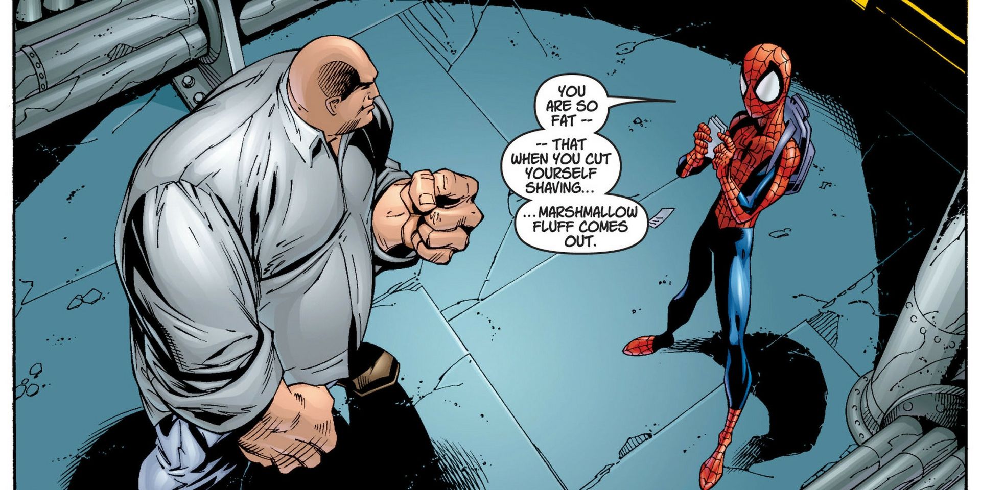 Ultimate Spider-Man vs Kingpin - Mark Bagley