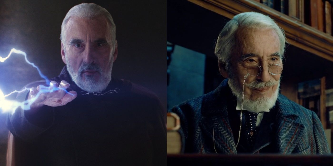 Where Are They Now Christopher Lee in Star Wars and Hugo