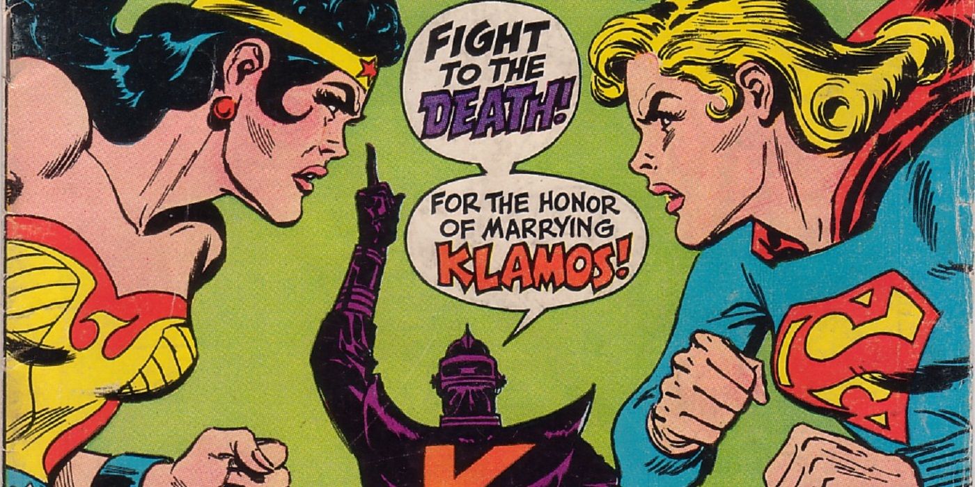 Wonder Woman # 177, Wonder Woman fights Supergirl