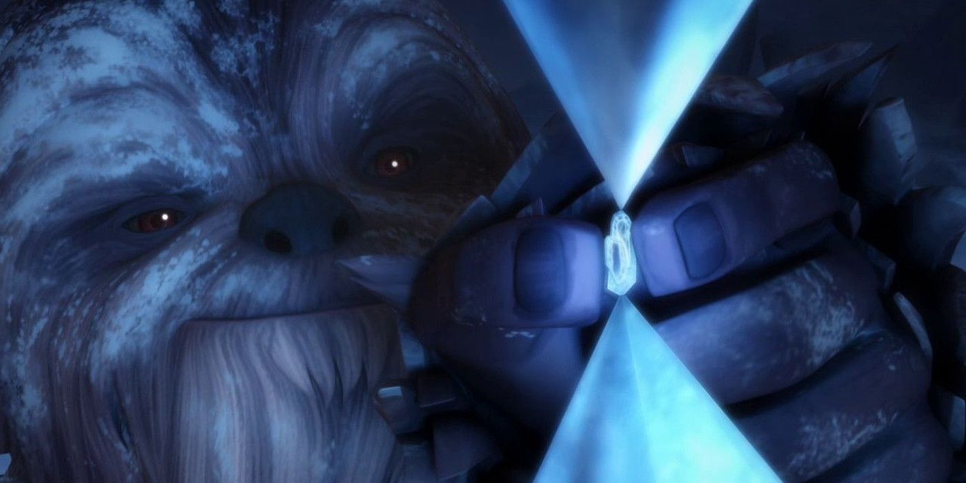 Star Wars: Wookiee Gunji Finds Kyber Crystal