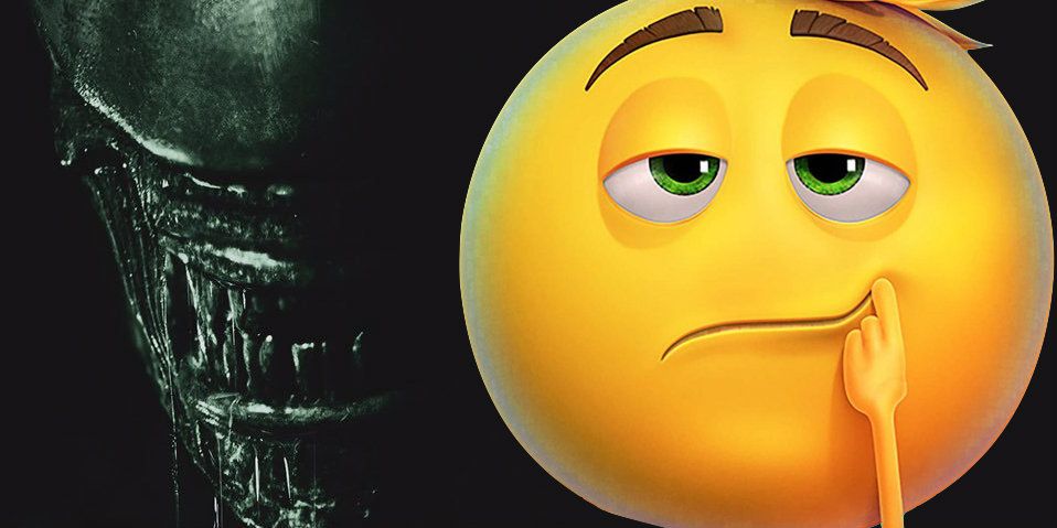 Alien: Covenant and Emoji Movie top social media (header only)