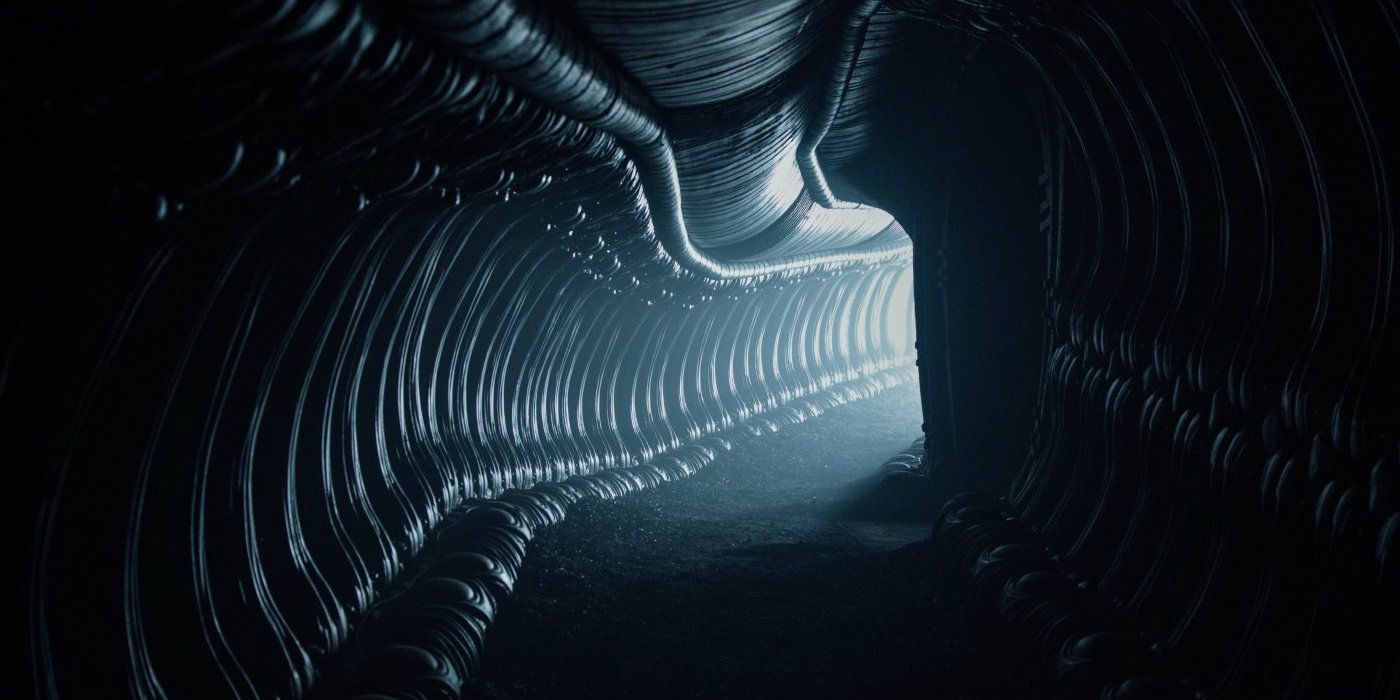 Alien: Covenant - Engineer ship hallway