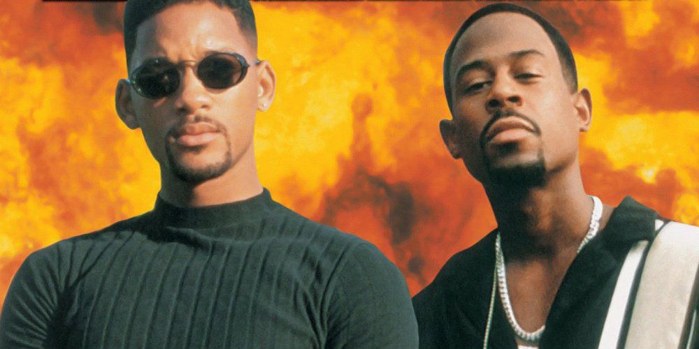 Will Smith and martin Lawrence in Bad Boys (1995)