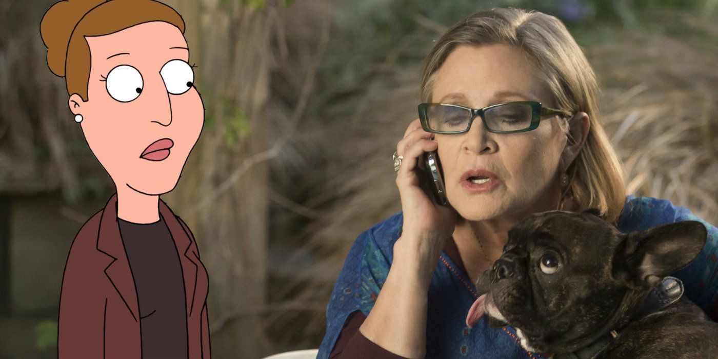 Carrie Fisher to appear on Family Guy