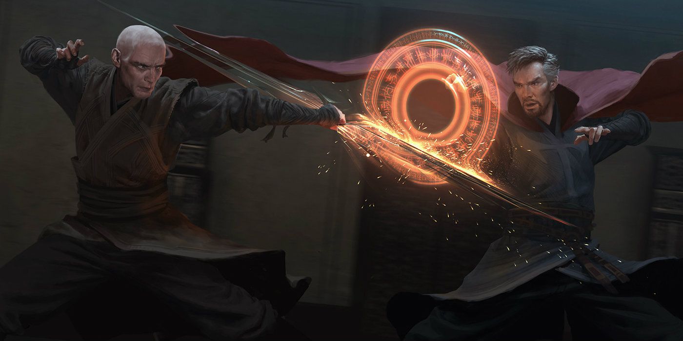 Doctor Strange concept art - Zealot vs. Stephen