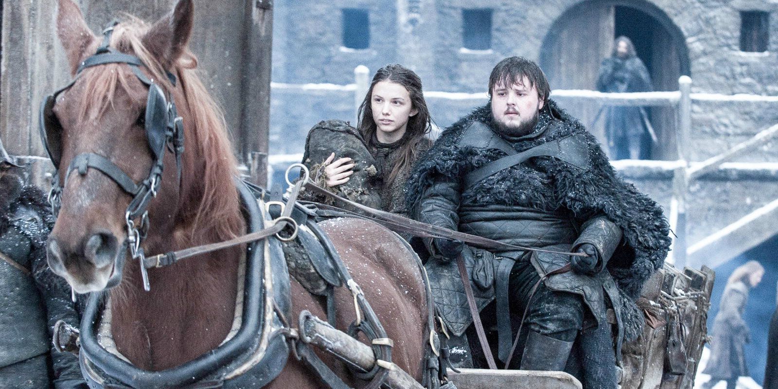 Game of Thrones season 6 - Sam and Gilly