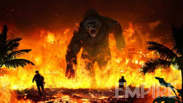 Kong: Skull Island concept art - fire