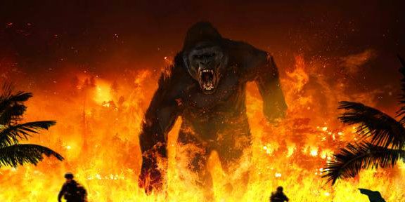 Kong: Skull Island concept art - fire