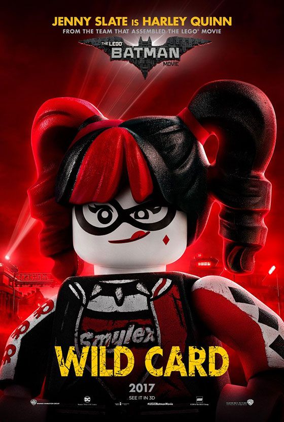 The LEGO Batman Movie Poster - Harley Quinn