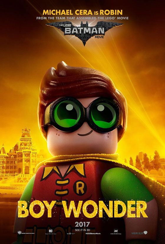 The LEGO Batman Movie Poster - Robin