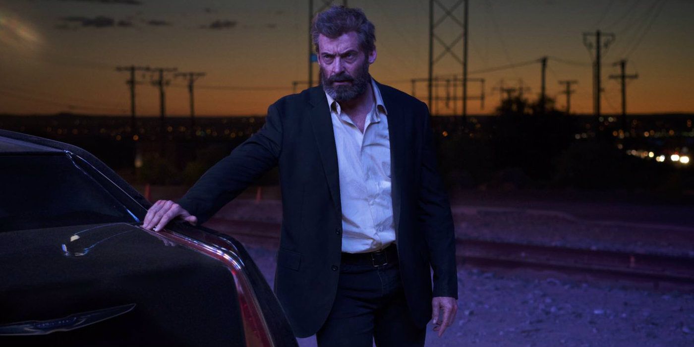 Logan - Wolverine (Hugh Jackman) and car