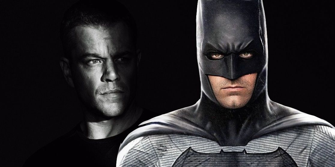 Matt Damon and Ben Affleck Batman