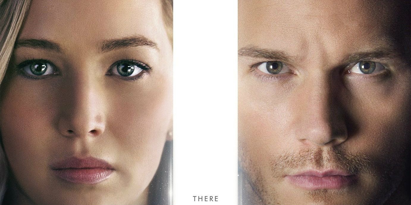 Passengers (2016) Poster - cropped