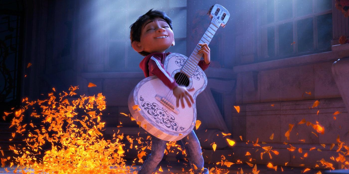 Miguel on Guitar in Pixar's Coco