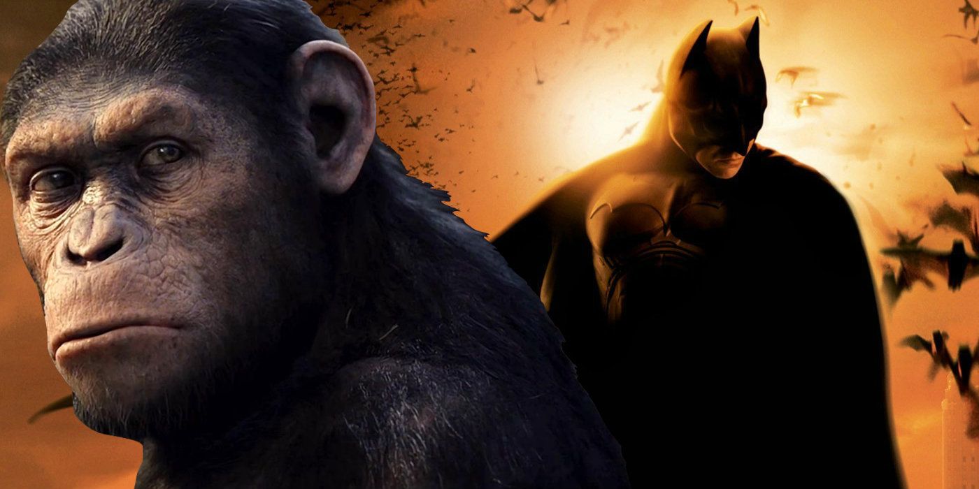 Planet of the Apes and Batman Begins
