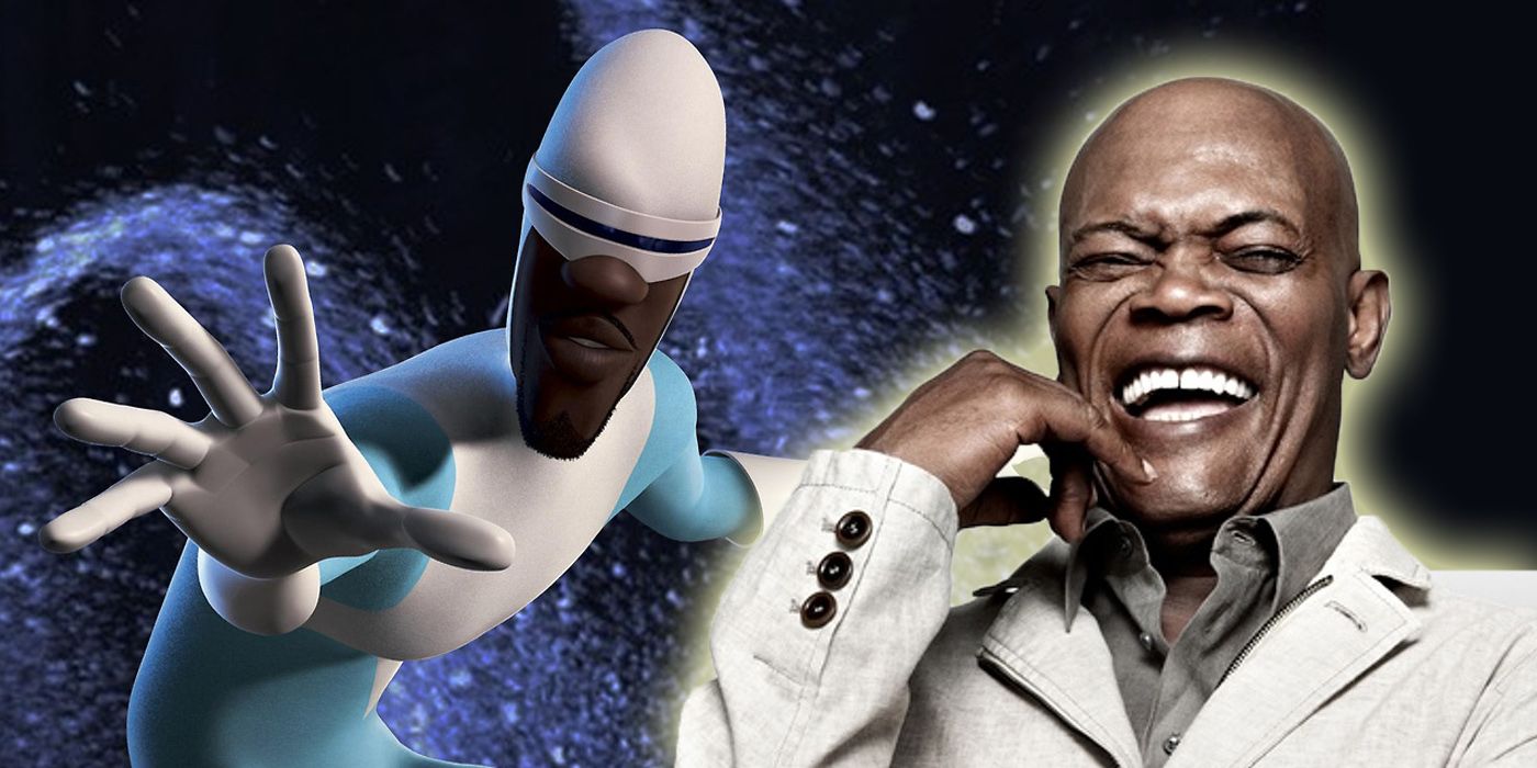 Samuel L. Jackson as Frozone in The Incredibles 2