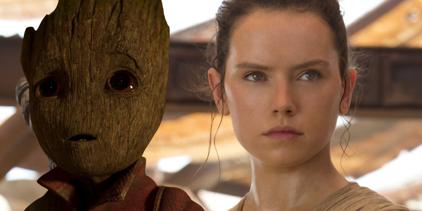 Star Wars 8 and Guardians of the Galaxy 2 - Groot and Rey
