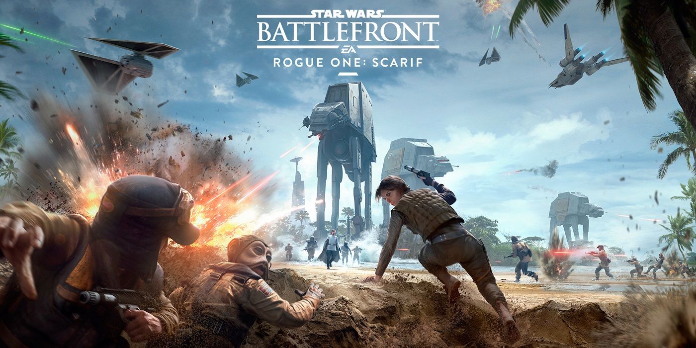 Star Wars Battlefront Rogue One Scarif Trailer