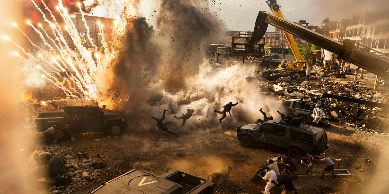 Transformers: The Last Knight set - Explosion