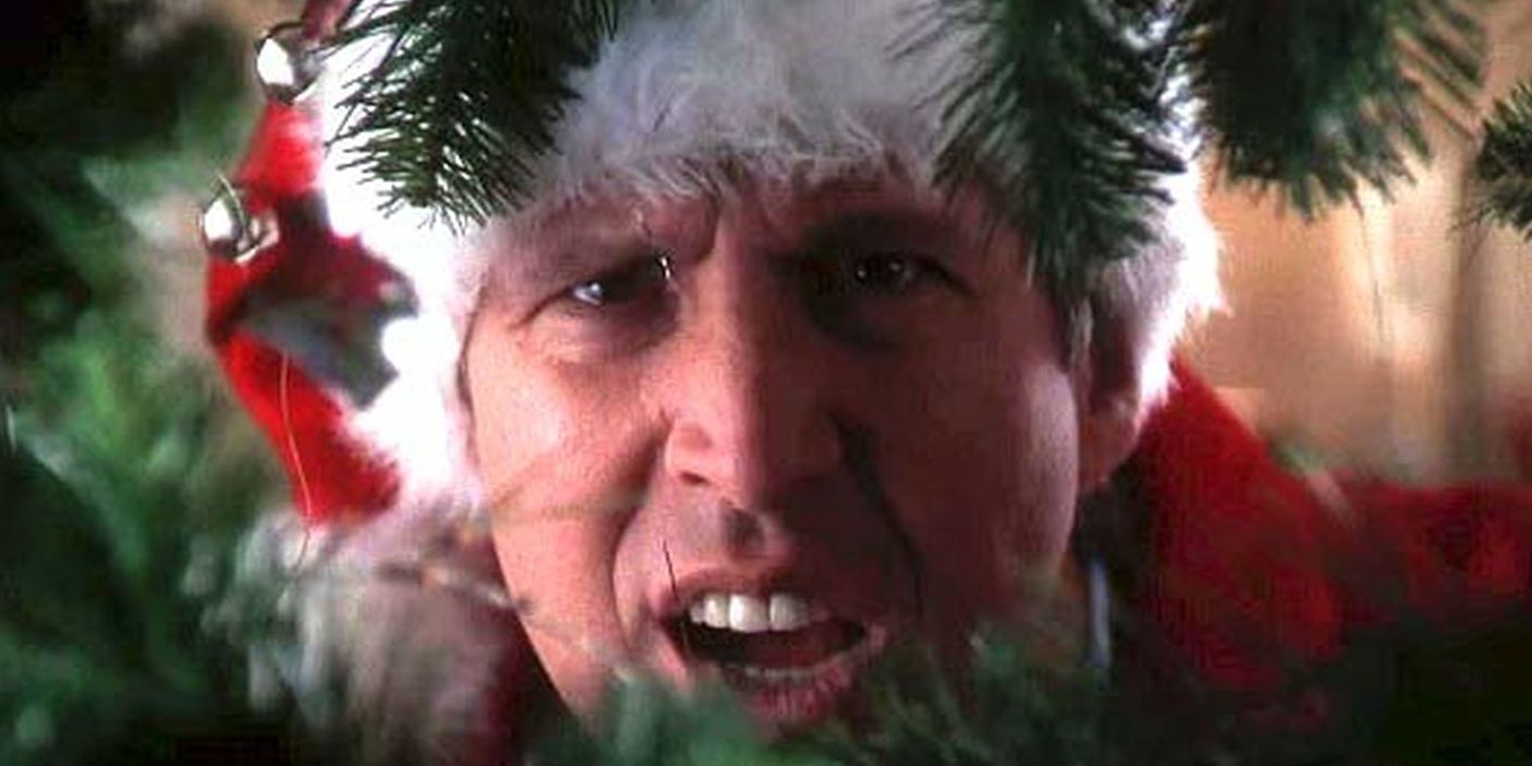 Christmas Vacation - Chase looking in tree