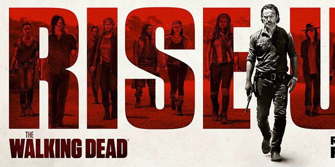 The Walking Dead - Rise Up Banner (Cropped for header)