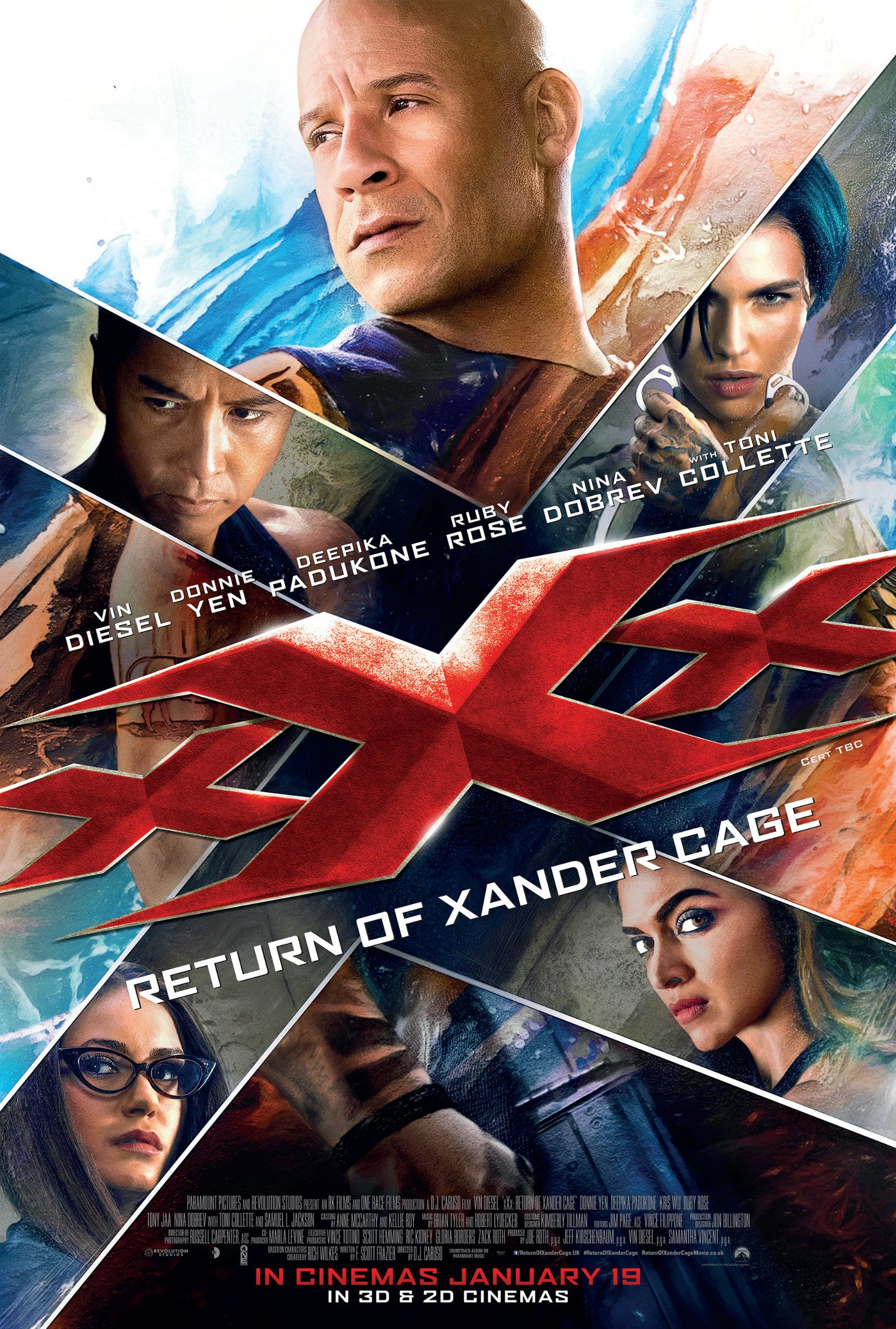 xXx: Return of Xander Cage - UK Poster