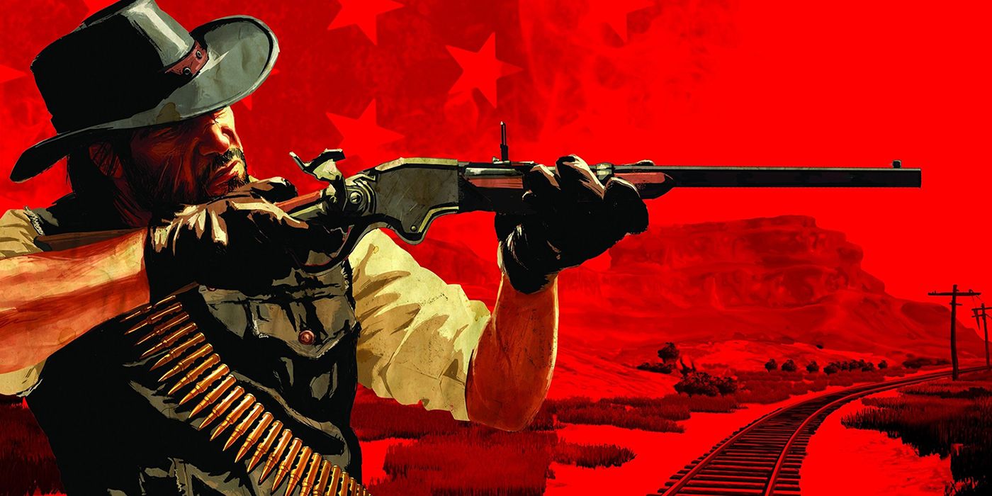John Marston, Red Dead Redemption promotional art