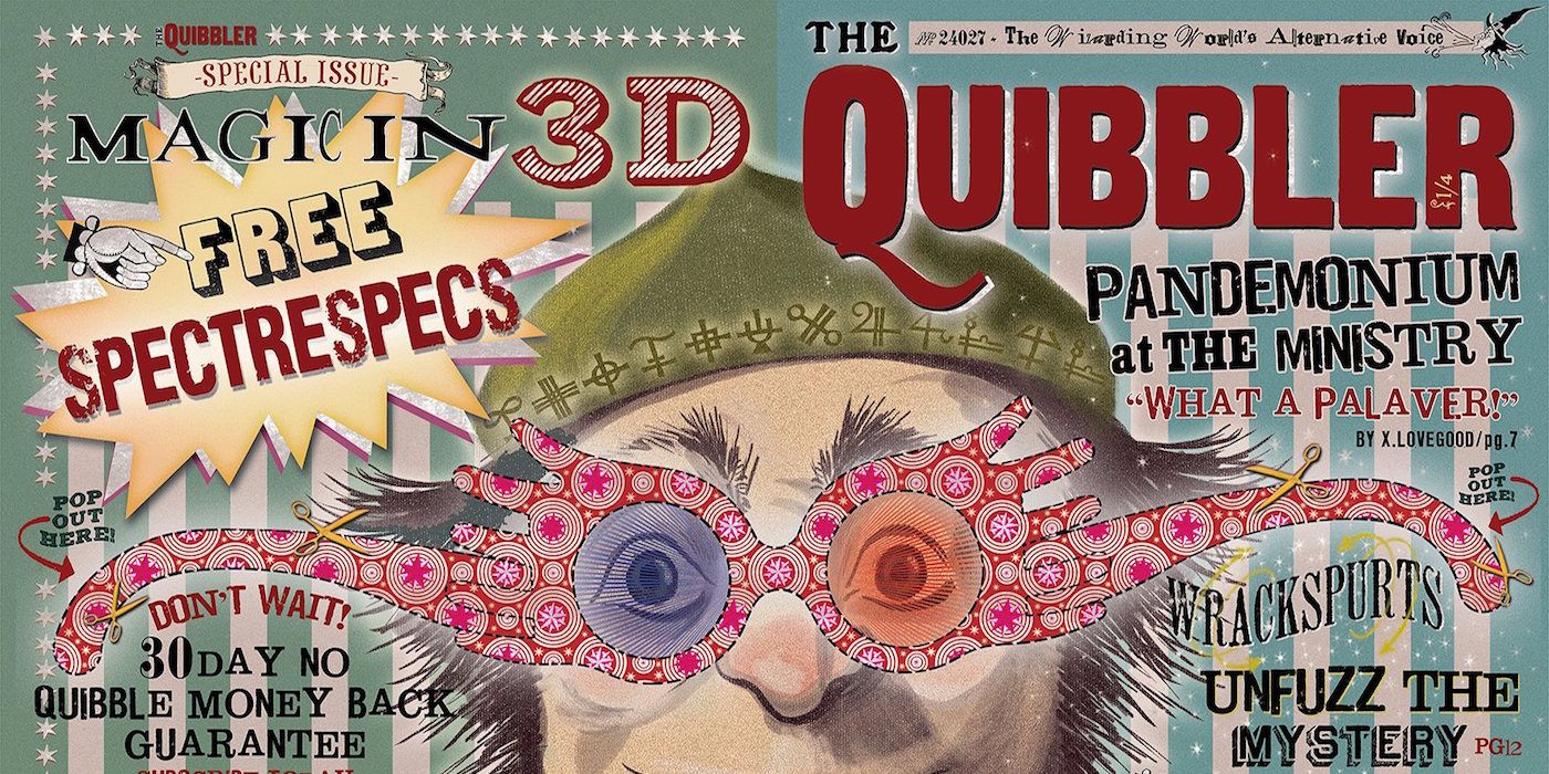 3D Quibbler From Harry Potter and the Order of The Phoenix