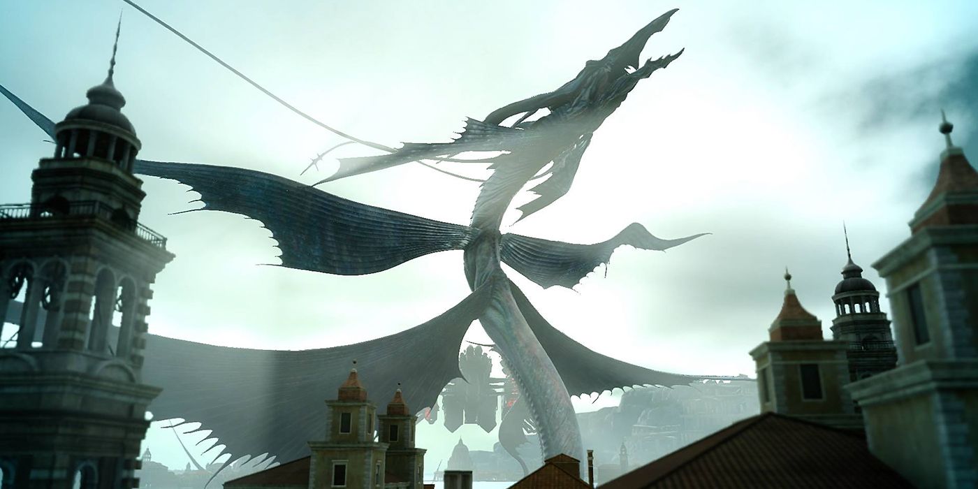 Summoning Leviathan in Chapter 9, Final Fantasy XV