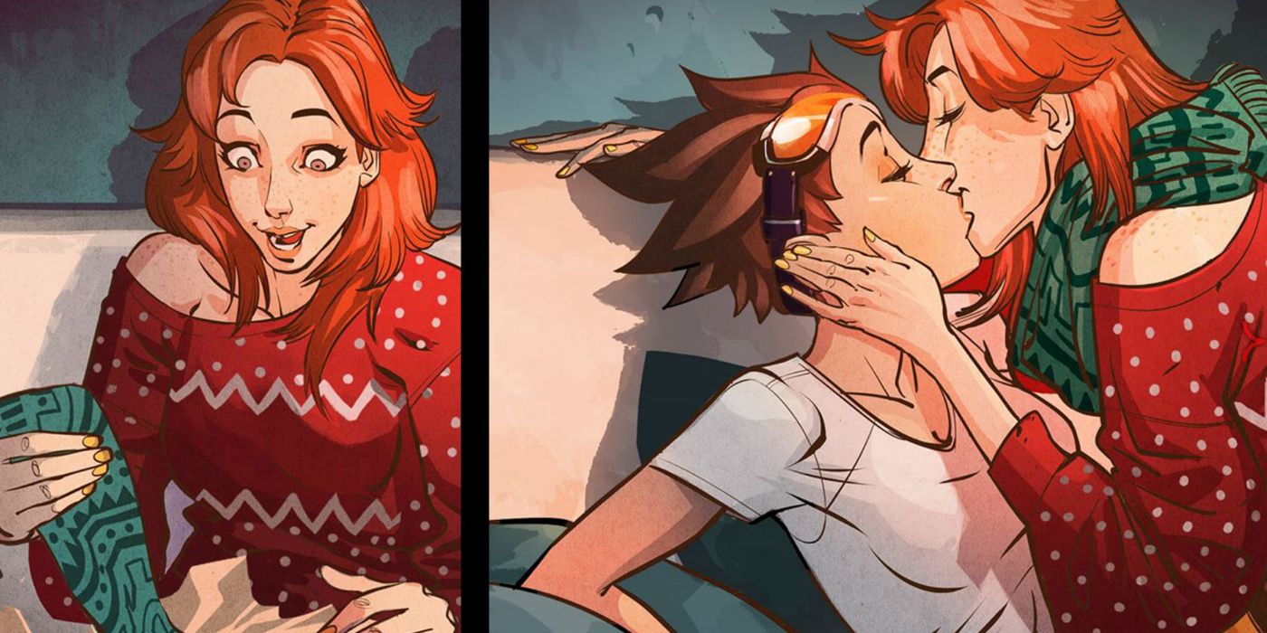 Tracer Overwatch Comic - Reflections