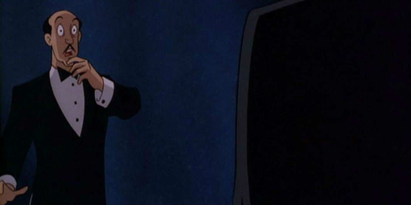 Alfred sees Batman for the first time in Mask of the Phantasm