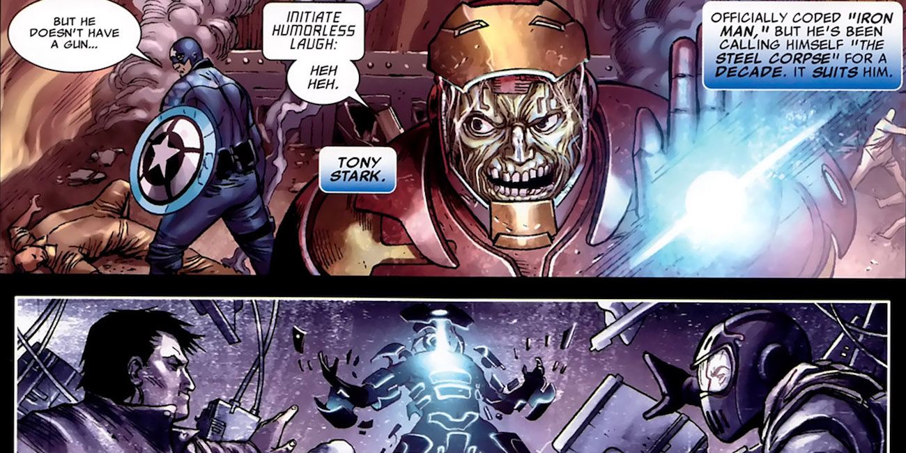 Alternate Iron Man named Steel Corpse